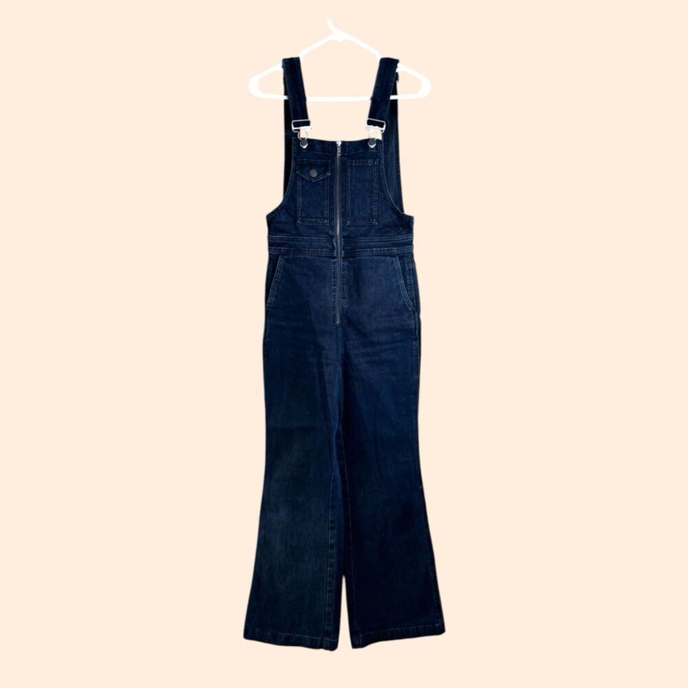 Madewell Loose Flare Overalls Ashlane
